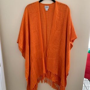 Bold Print Ruana Wrap